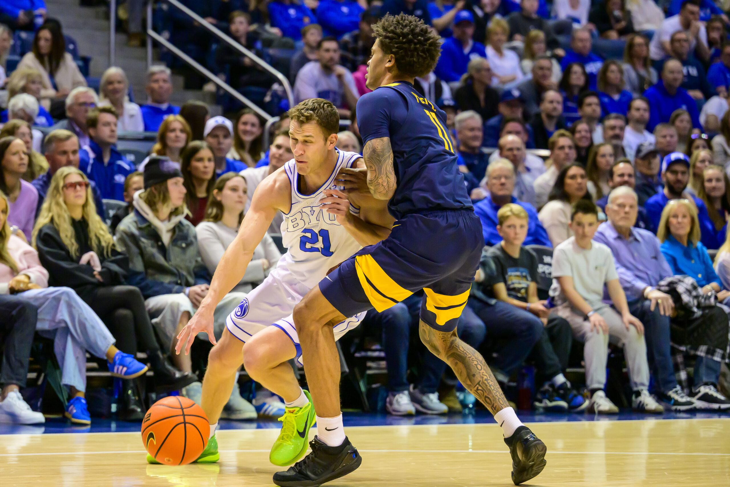 WVU has no answers for No. 25 BYU, Fousseyni Traore in 77-56 loss